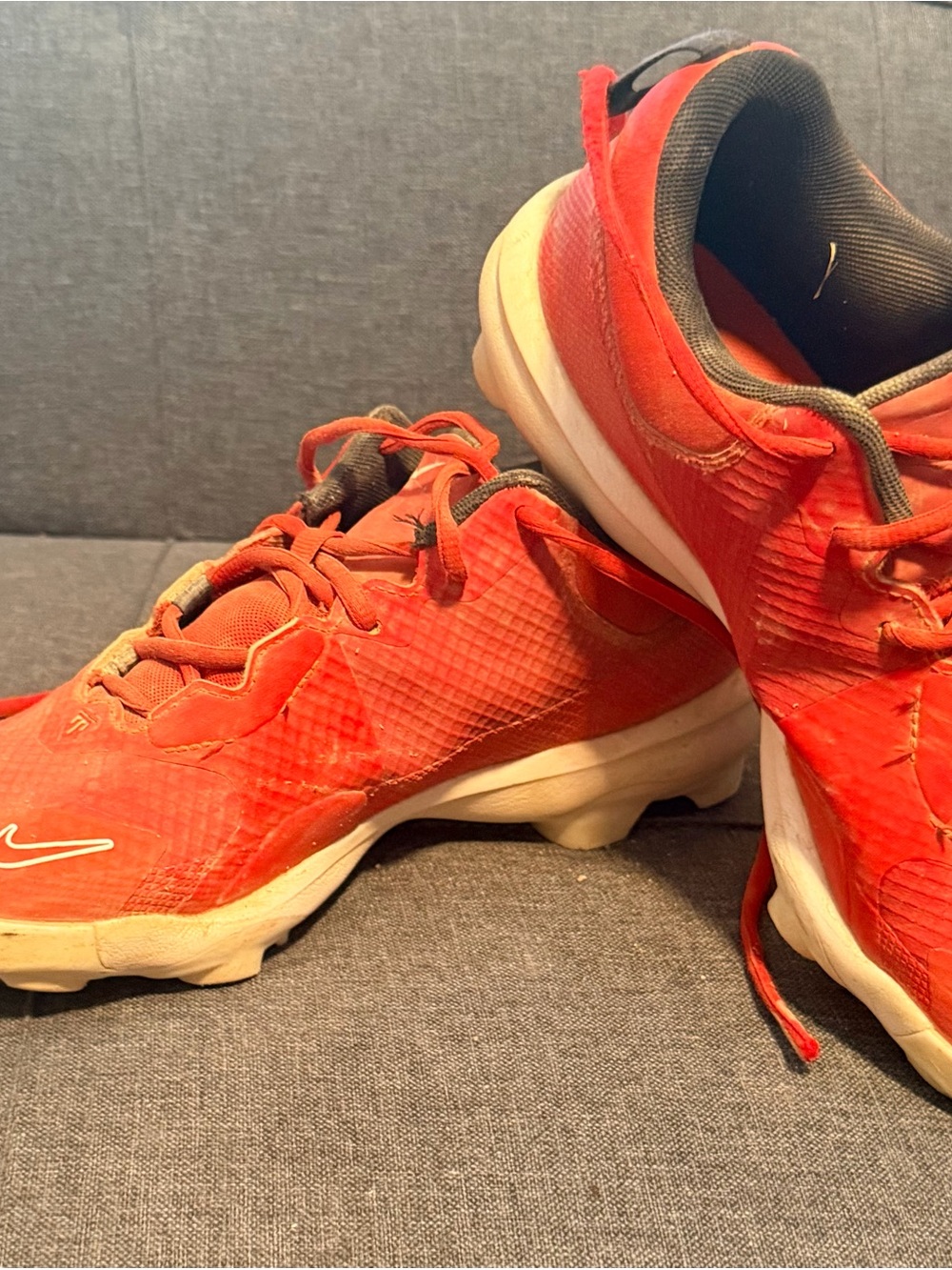 Nike Red baseball Cleats